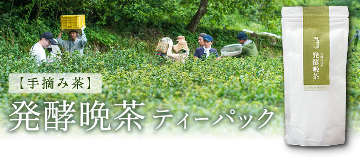 発酵晩茶（杉樽仕込み・手摘み）